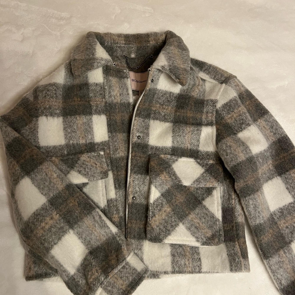 BCBGeneration Plaid Jacket